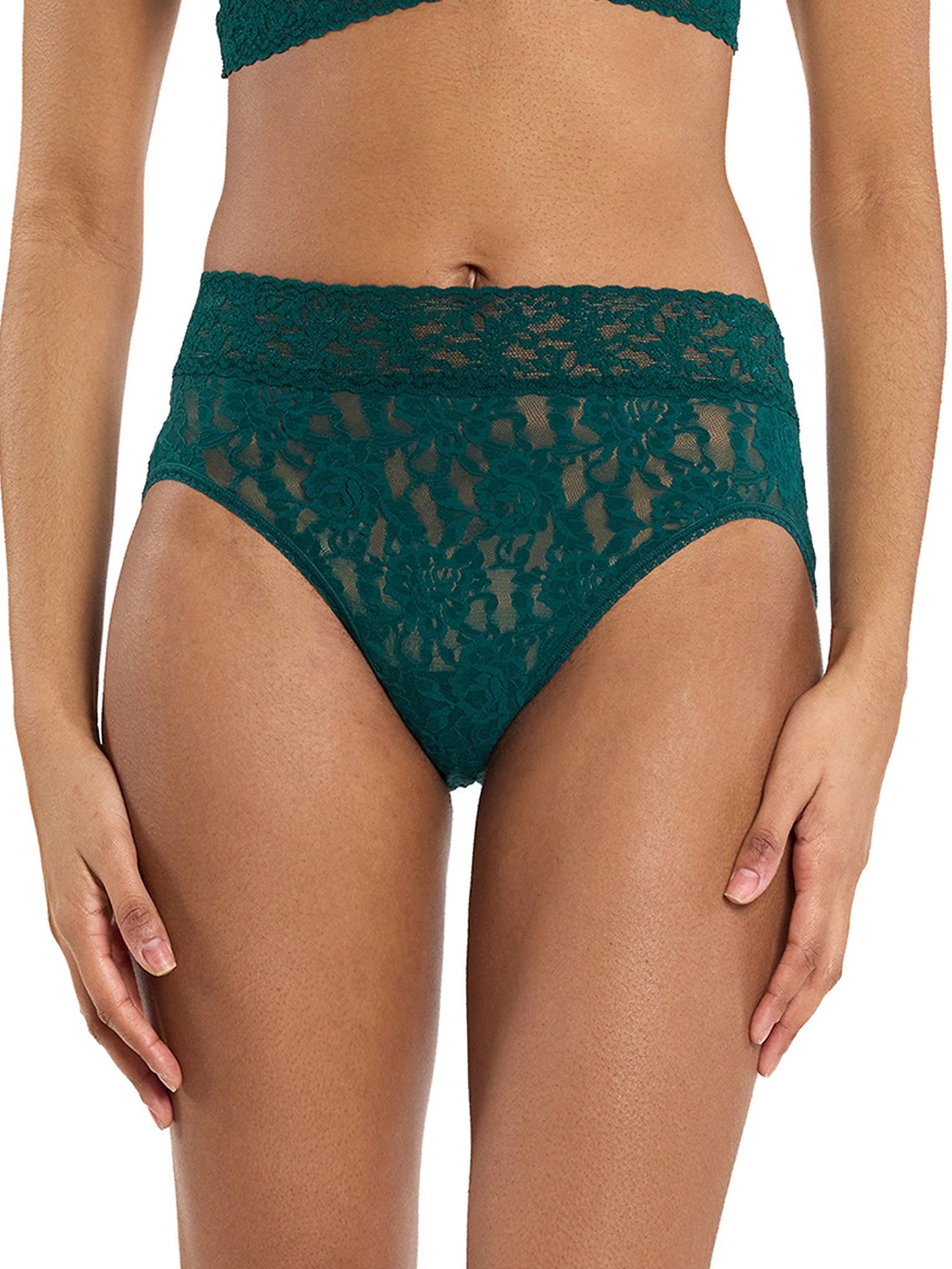 Signature Lace® French Brief Mountain Green Sale