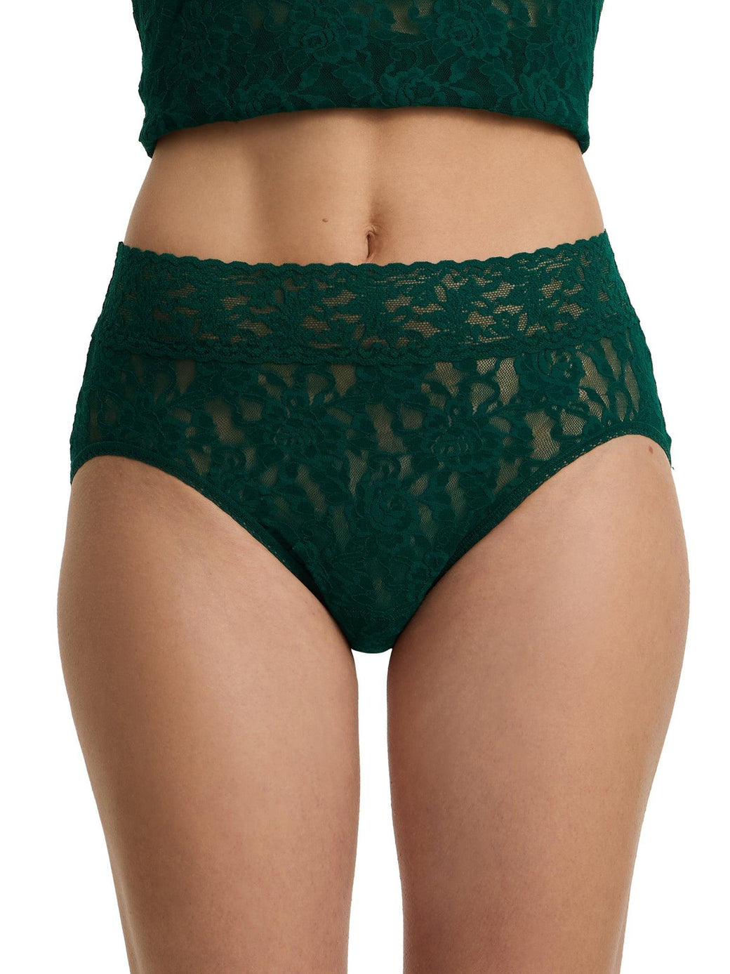Signature Lace® French Brief Spruce Green