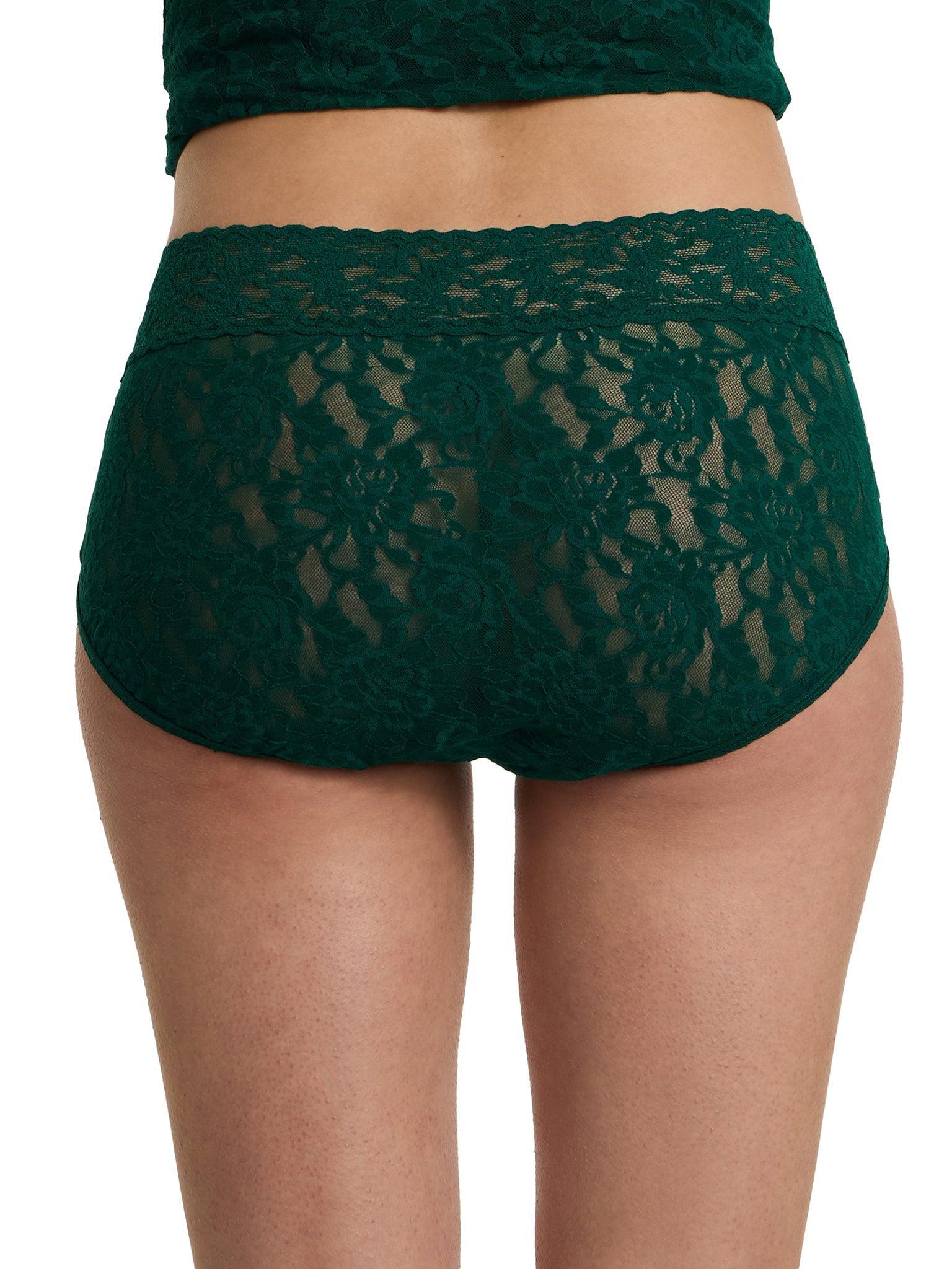 Signature Lace® French Brief Spruce Green