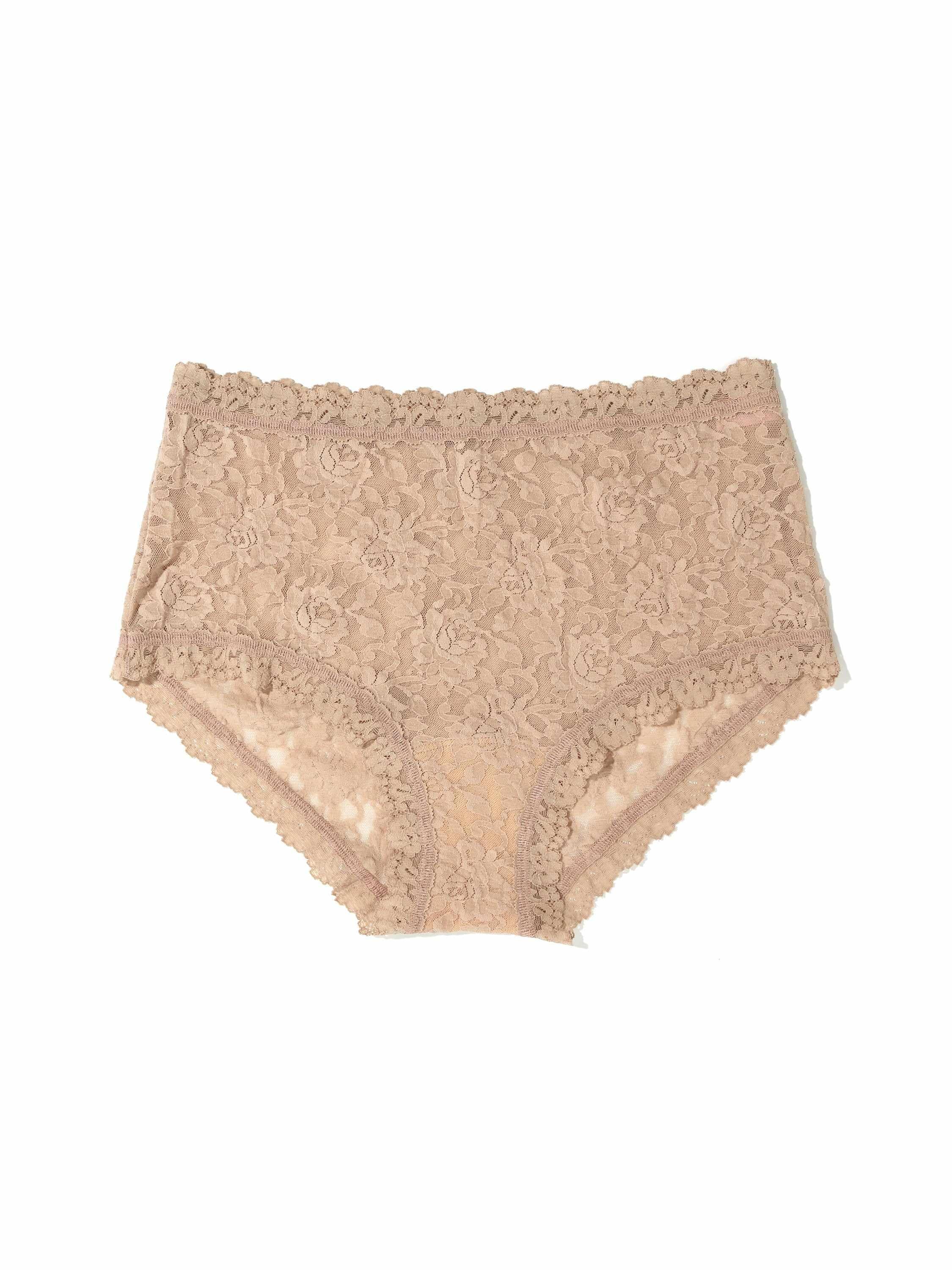 Chai Signature Lace® High Rise Boyshort - Flat Lay Front | Hanky Panky