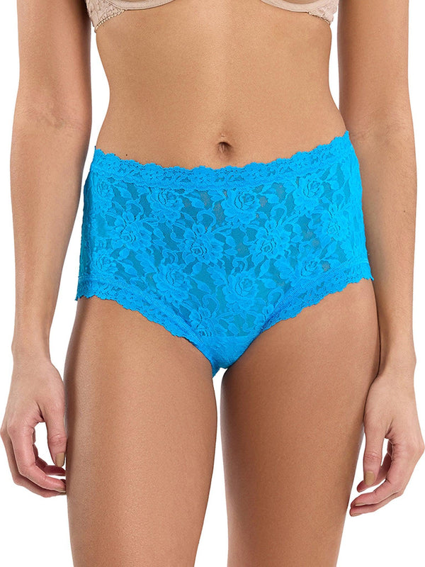 Signature Lace® High Rise Boyshort Mediterranean Sea Blue Sale