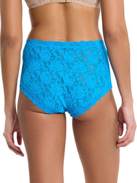 Signature Lace® High Rise Boyshort Mediterranean Sea Blue Sale