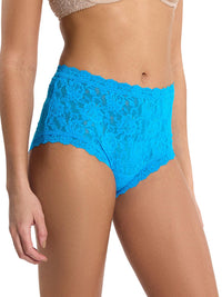 Signature Lace® High Rise Boyshort Mediterranean Sea Blue Sale