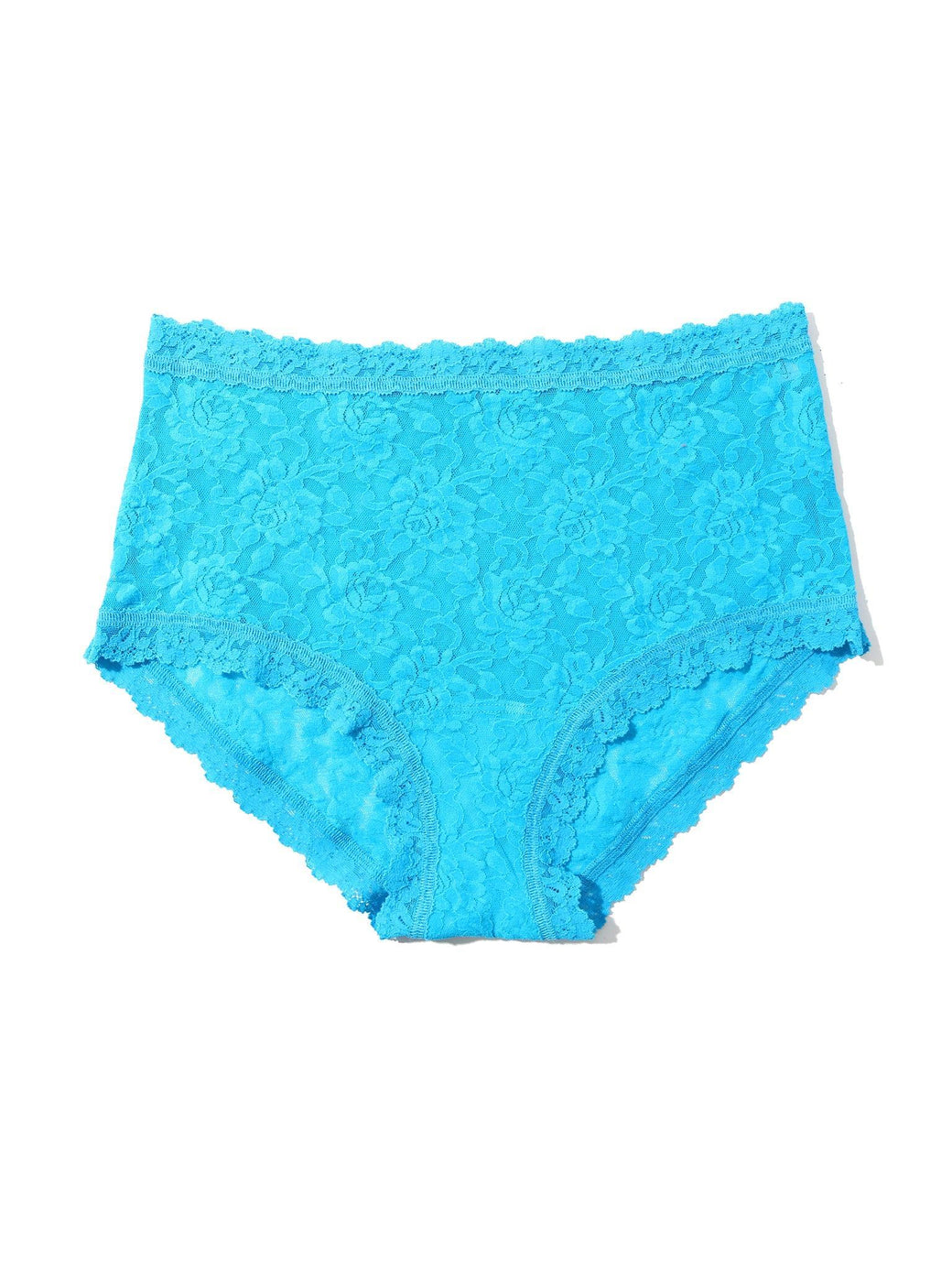 Signature Lace® High Rise Boyshort Mediterranean Sea Blue Sale