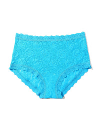 Signature Lace® High Rise Boyshort Mediterranean Sea Blue Sale