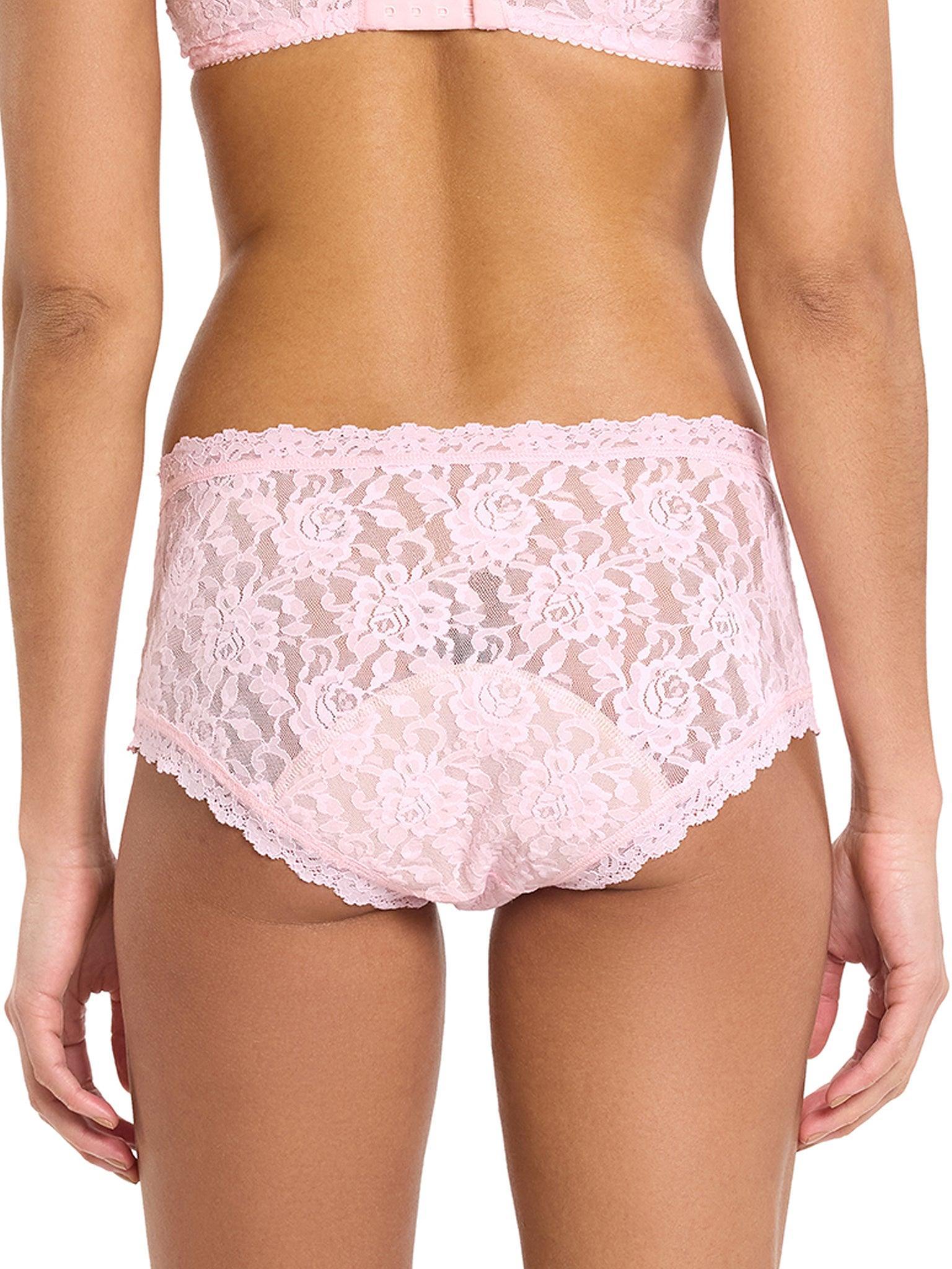 Signature Lace® Leakproof Boyshort Bliss Pink