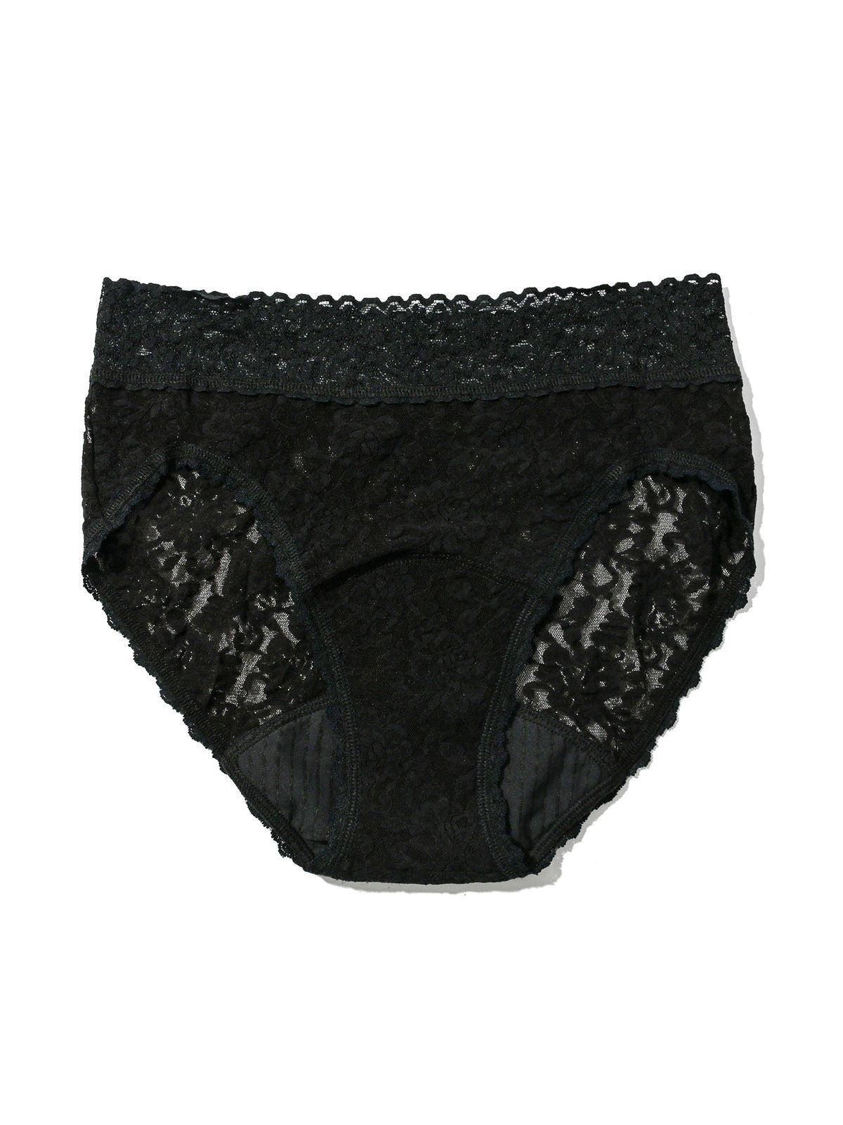 Signature Lace® Leakproof French Brief Black | Hanky Panky® | Hanky Panky