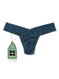 4911® Signature Lace® Low Rise Gingerbread House Deep Waters Blue