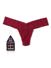 4911® Signature Lace® Low Rise Gingerbread House Pack Dark Pomegranate Red