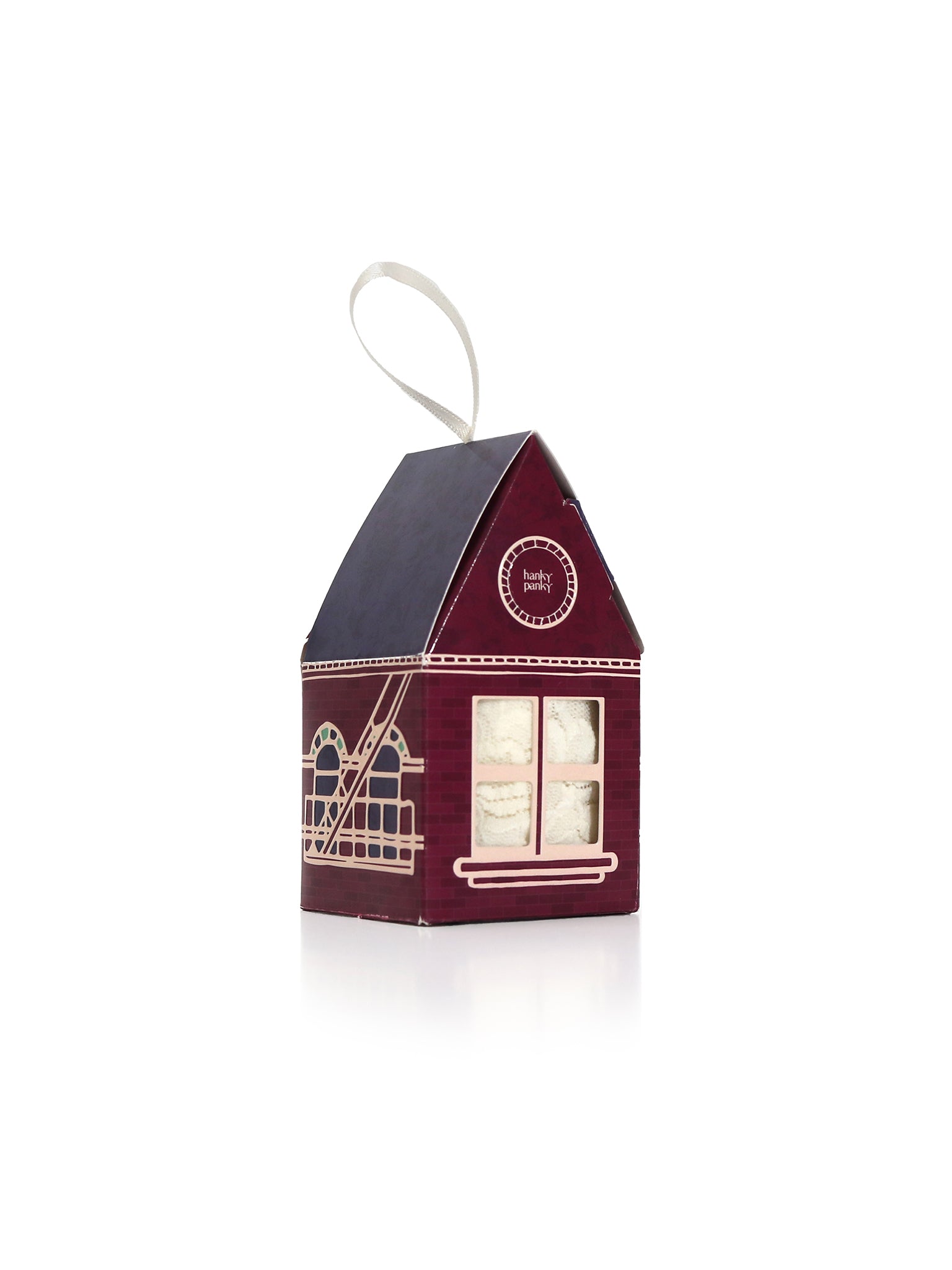 Signature Lace® Low Rise Gingerbread House Pack Marshmallow