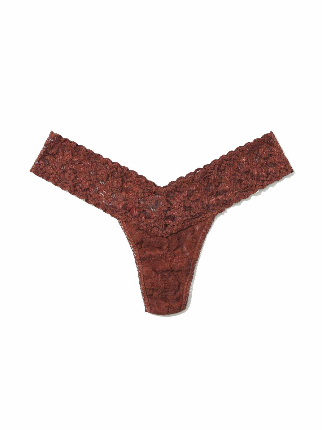 4911® Signature Lace® Low Rise Thong Allspice