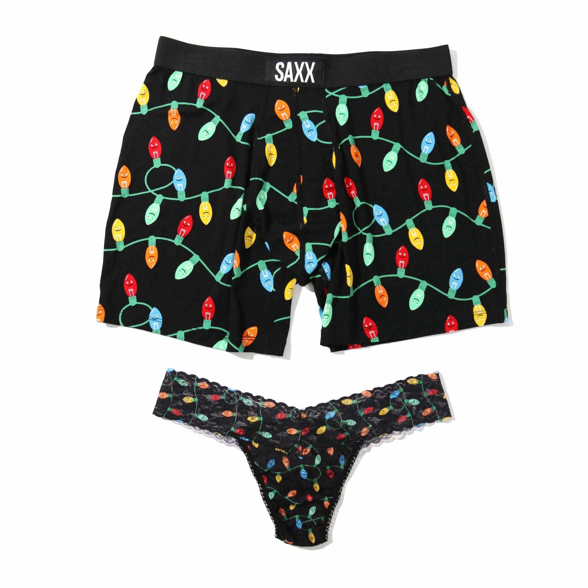 Signature Lace® Low Rise Thong And Saxx Super Soft Vibe Boxer Brief Sale