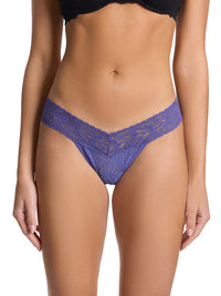 4911® Signature Lace® Low Rise Thong Deep Sleep Blue - Black Friday Sale