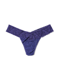 4911® Signature Lace® Low Rise Thong Deep Sleep Blue - Black Friday Sale