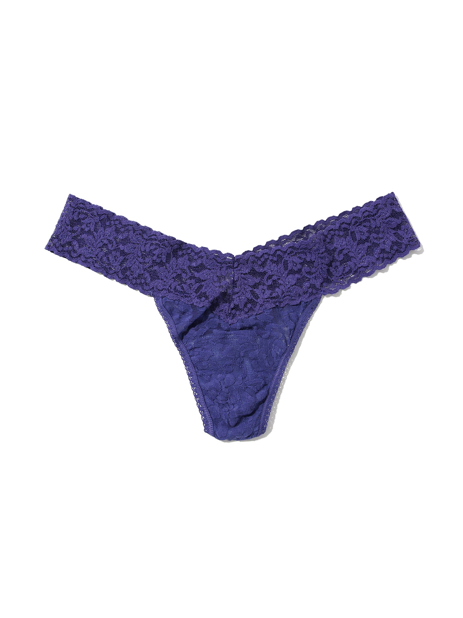 4911® Signature Lace® Low Rise Thong Deep Sleep Blue - Black Friday Sale