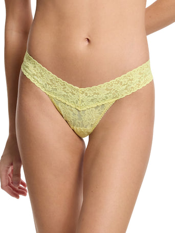 Signature Lace® Low Rise Thong It's Bananas Sale