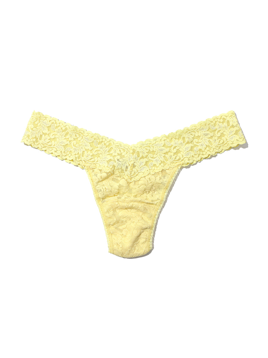 Signature Lace® Low Rise Thong It's Bananas Sale