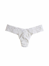 4911® Signature Lace® Low Rise Thong Marshmallow