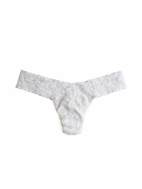 4911® Signature Lace® Low Rise Thong Marshmallow
