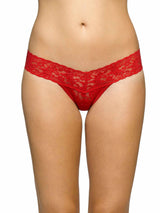 Signature Lace® Low Rise Thong Red