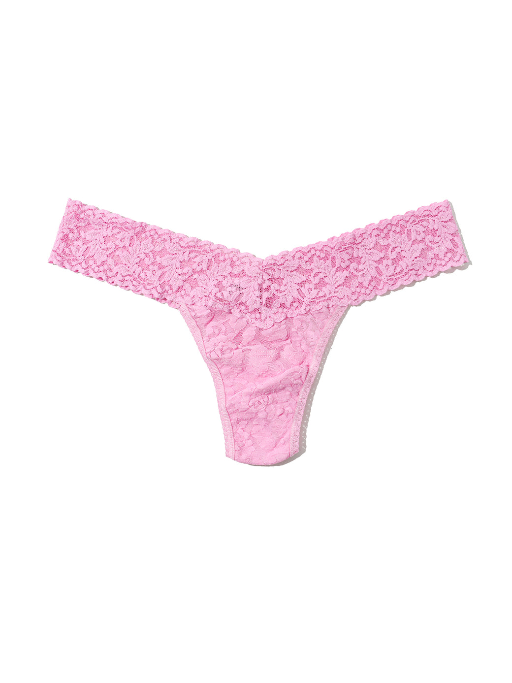 4911® Signature Lace® Low Rise Thong Strawberry Lemonade Pink