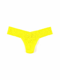 4911® Signature Lace® Low Rise Thong Sunshine Yellow
