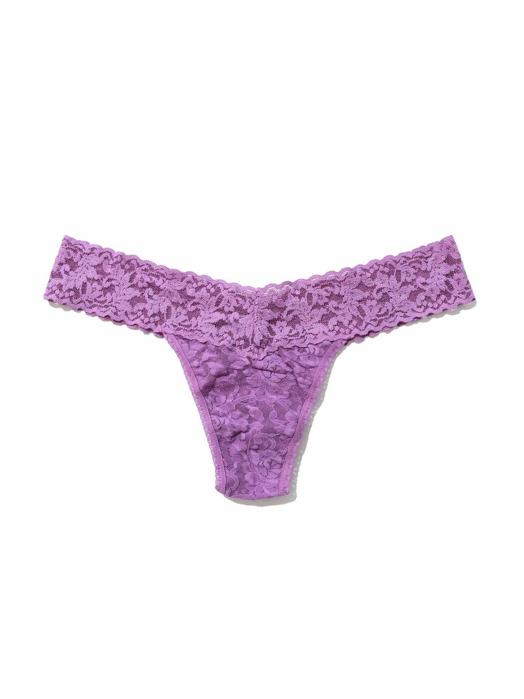 4911® Signature Lace® Low Rise Thong Venus Purple