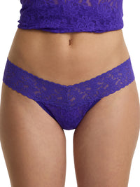 4911® Signature Lace® Low Rise Thong Verbena Purple