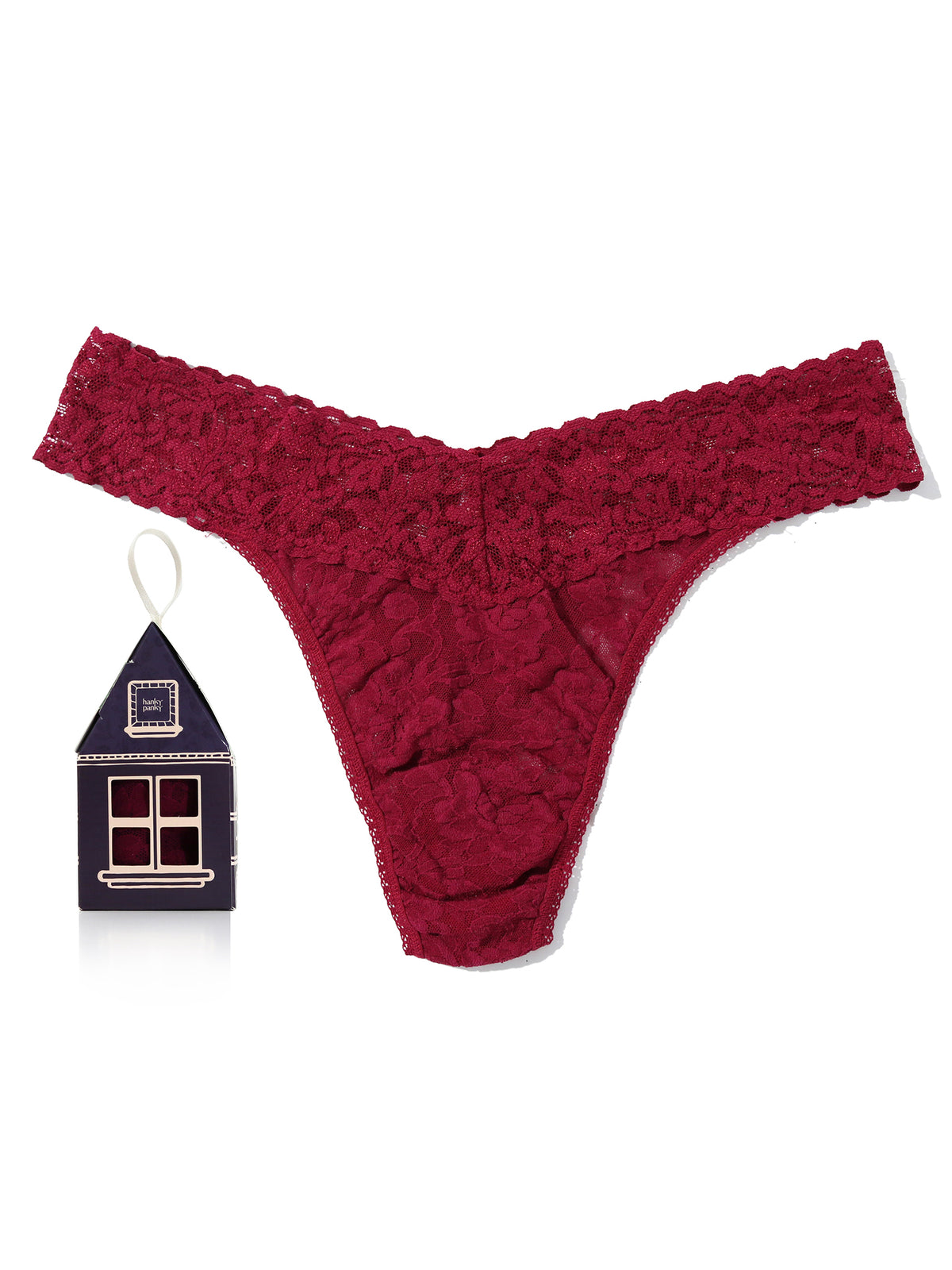 Signature Lace® Original Rise Gingerbread House Pack Dark Pomegranate Red Sale