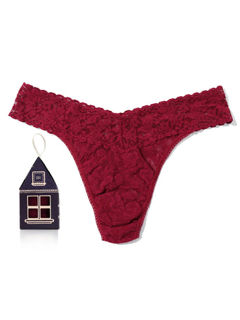 Signature Lace® Original Rise Gingerbread House Pack Dark Pomegranate Red Sale