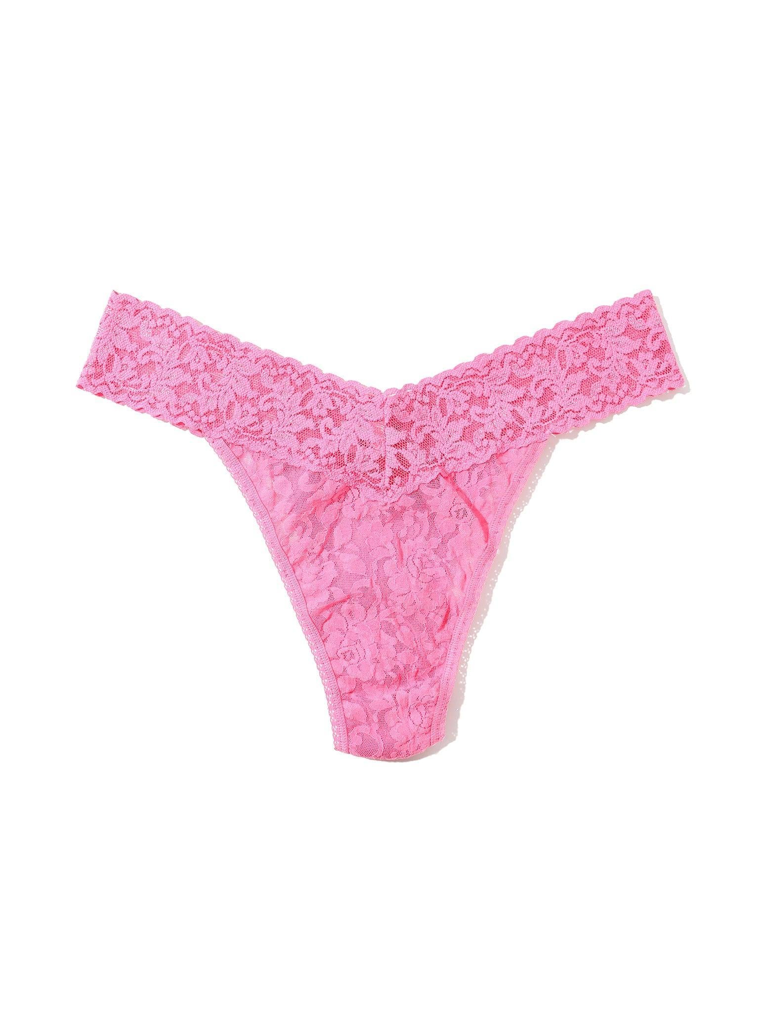 Signature Lace® Original Rise Thong Amused Pink