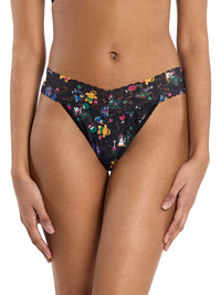 Signature Lace® Original Rise Thong And Saxx Super Soft Vibe Boxer Brief Island Holiday - Black Sale