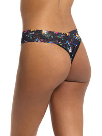Signature Lace® Original Rise Thong And Saxx Super Soft Vibe Boxer Brief Island Holiday - Black Sale