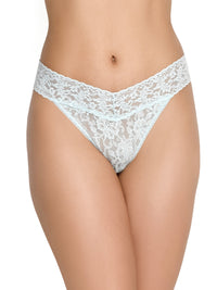 Signature Lace® Original Rise Thong Celeste Blue Sale