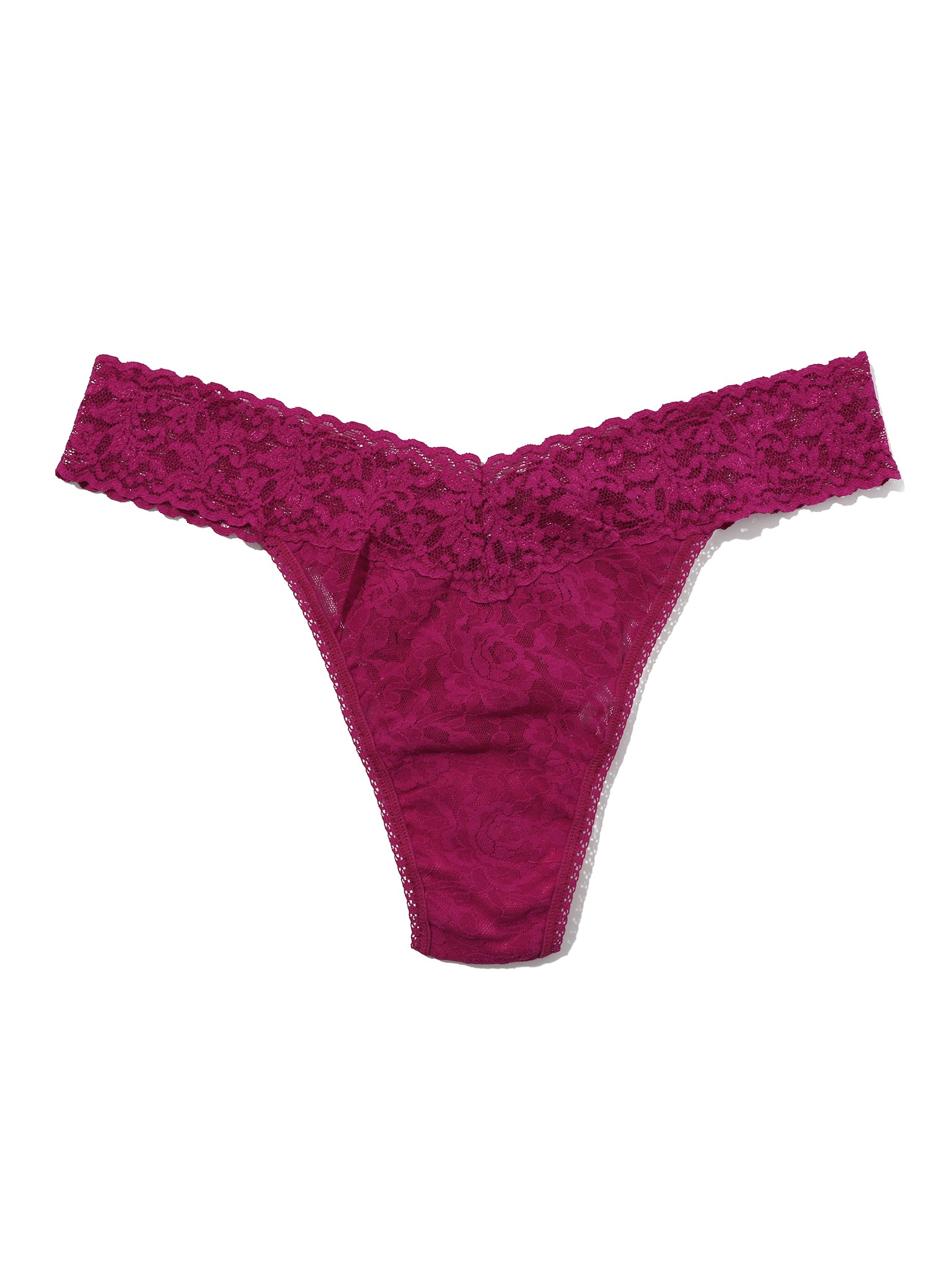 Signature Lace® Original Rise Thong From The Vine Red