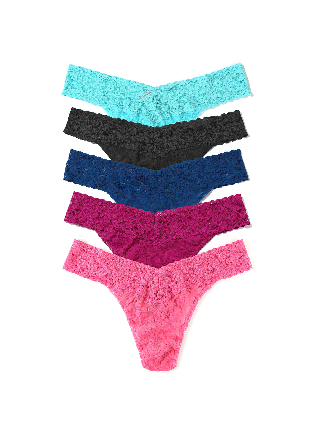 Signature Lace® Original Rise Thong Holiday 5 Pack Cracker