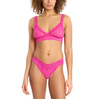 Signature Lace® Original Rise Thong Marmalade Pink
