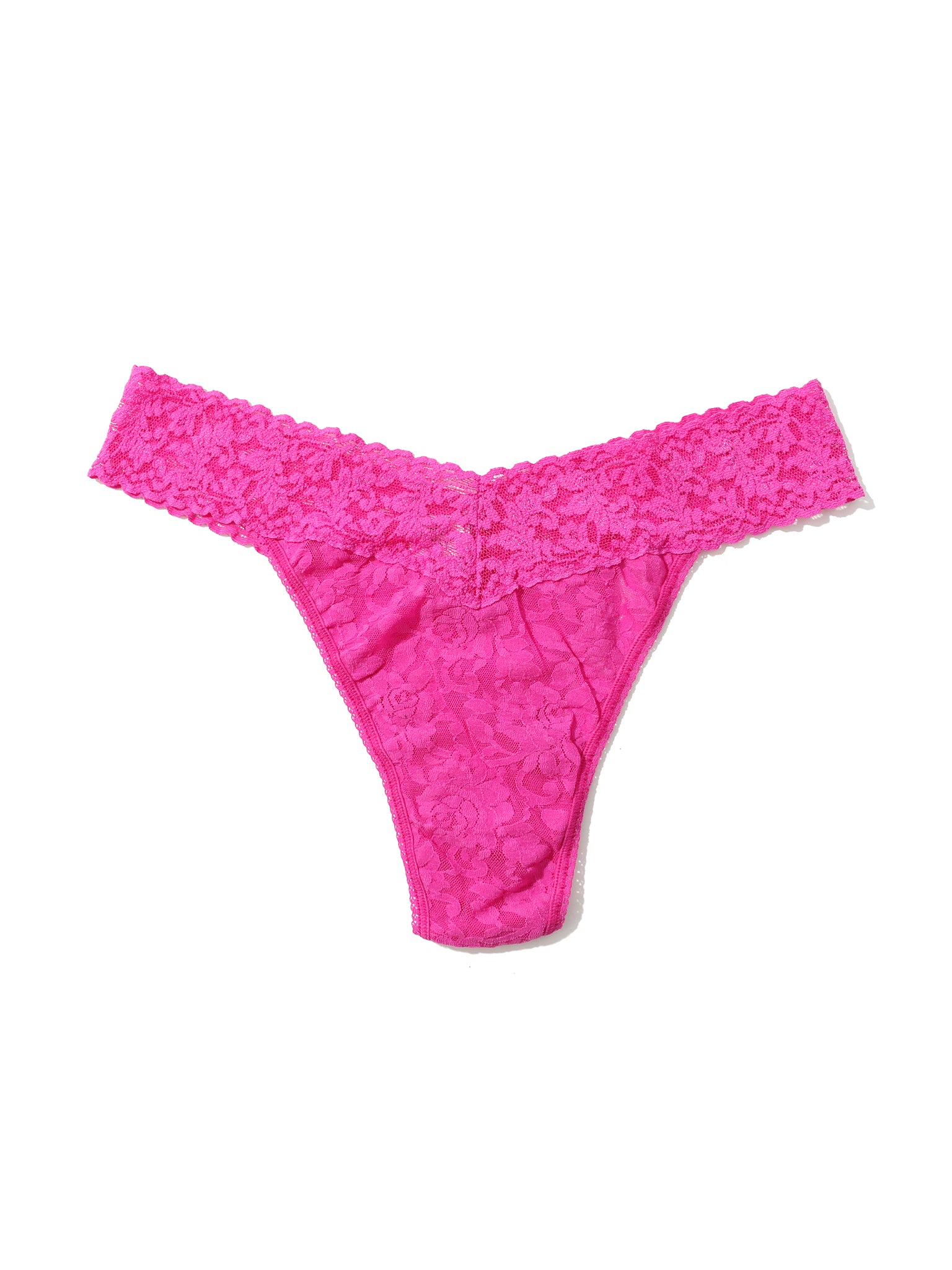 Signature Lace® Original Rise Thong Marmalade Pink