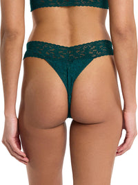 Signature Lace® Original Rise Thong Mountain Green Sale