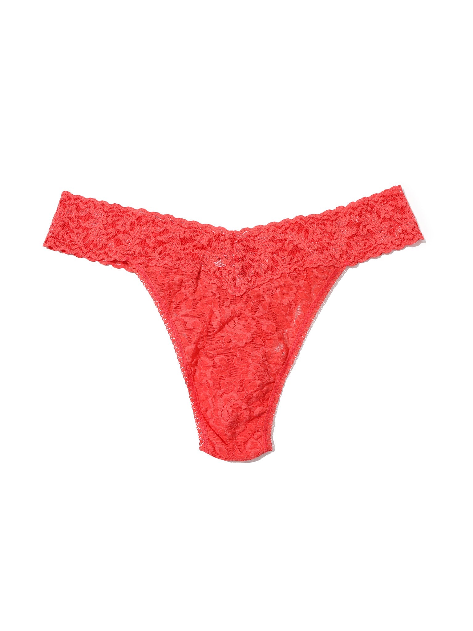 Hanky Panky Signature Lace Original Rise Thong Fashion 3-pack In Brown Hanky Panky Signature Lace Original Rise Thong Fashion 3-pack In Brown