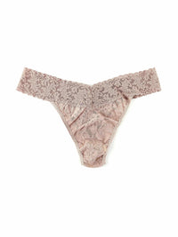 Signature Lace® Original Rise Thong Taupe - Black Friday Sale