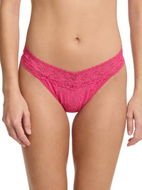 Signature Lace® Original Rise Thong Un-Beet-Able Pink - Black Friday Sale