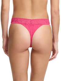 Signature Lace® Original Rise Thong Un-Beet-Able Pink - Black Friday Sale