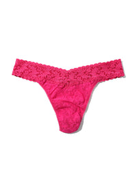 Signature Lace® Original Rise Thong Un-Beet-Able Pink - Black Friday Sale