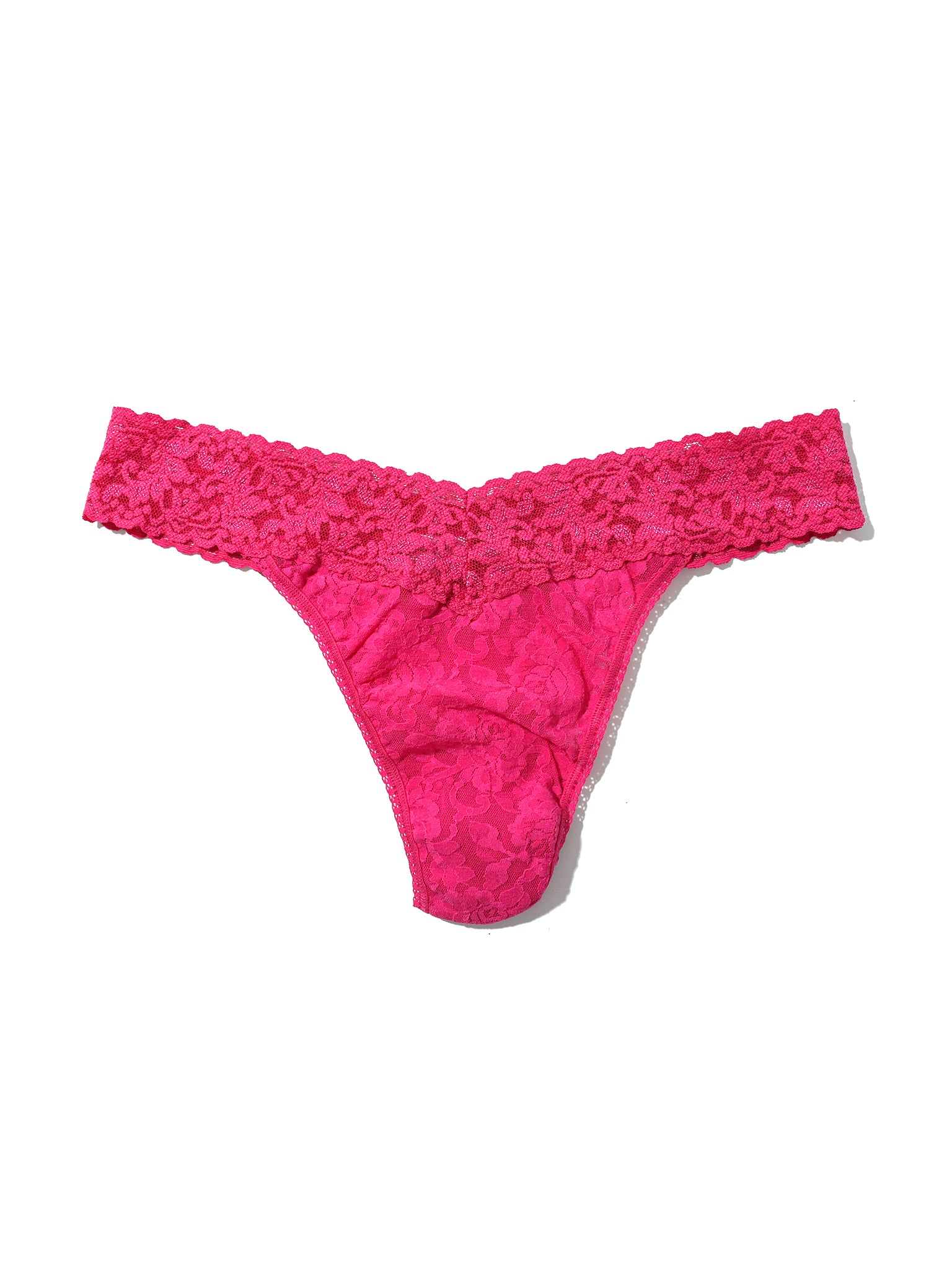 Signature Lace® Original Rise Thong Un-Beet-Able Pink - Black Friday Sale