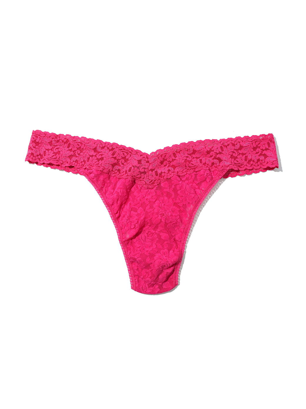 Signature Lace® Original Rise Thong Un-Beet-Able Pink - Black Friday Sale