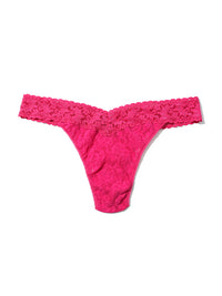 Signature Lace® Original Rise Thong Un-Beet-Able Pink - Black Friday Sale