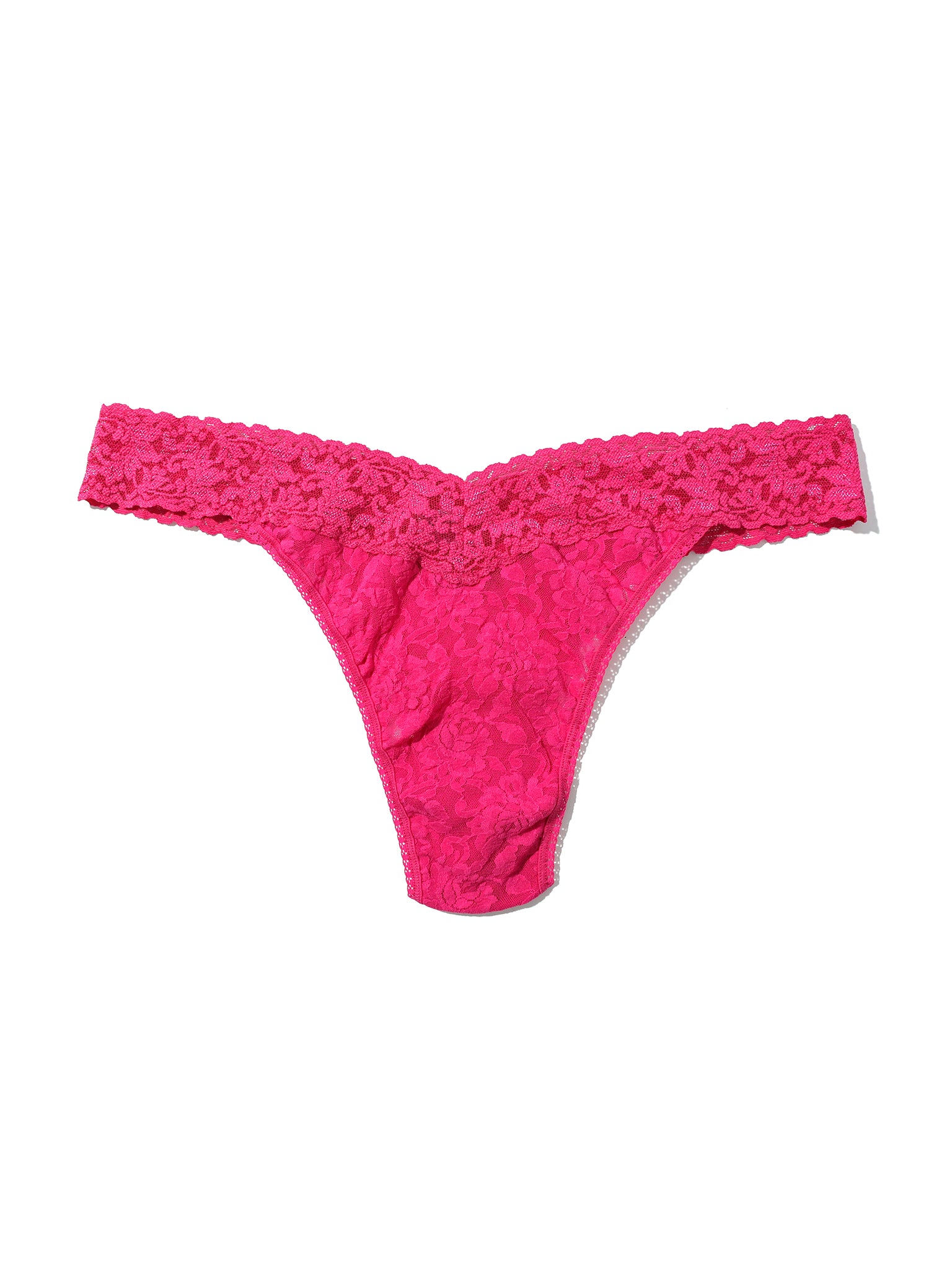 Signature Lace® Original Rise Thong Un-Beet-Able Pink - Black Friday Sale