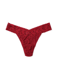 Signature Lace® Original Rise Thong Wild Berries Red - Black Friday Sale