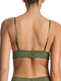 Signature Lace® Padded Triangle Bralette Herb Green Sale